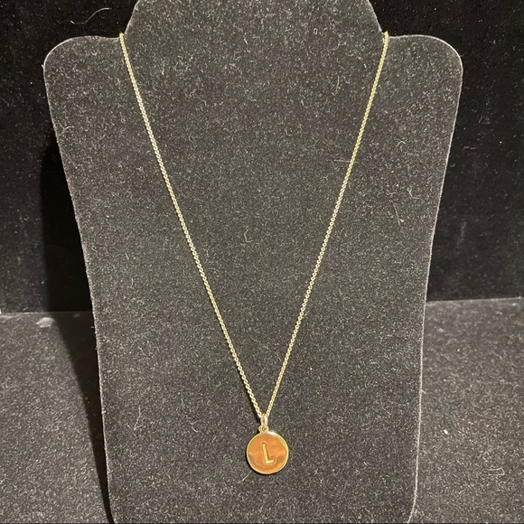 Kate Spade Gold L or One in a Million Necklace